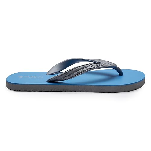 Image of YUKI Unisex Slippers | Hawai Chappal Rubber Flip Flops Slippers, Comfortable & Ultra-Light, Waterproof Non-Slip Thong