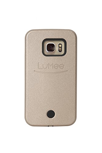 LuMee, Illuminated Cell Phone Case for Samsung Galaxy S7 - Gold