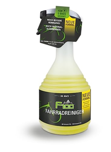 Dr. Wack F100 Lubrifiant Sec Pour Chaîne De Vélo – 50 Ml, Repousse Saleté/eau, Anti-usure, Pour VTT, Route, BMX, E-bike
