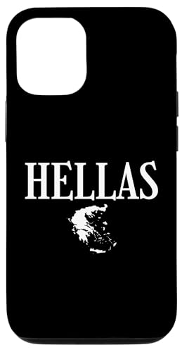 Hellas Grecia Mapa Griego Carcasa para iPhone 12/12 Pro