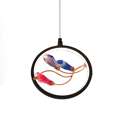 Lustre LED nordic single head YRYRYW et suspension agate pour maison