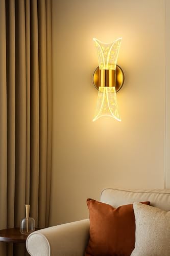 Image of Modern LED Wall Light | 3 Color Modes (Warm, Neutral, Cool White) | Sleek Indoor Wall Lamp for Bedroom, Living Room, Hallway