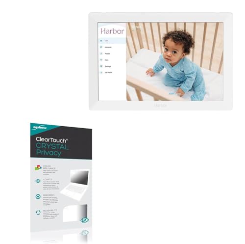 BoxWave Screen Protector Compatible with Harbor Baby Monitor - ClearTouch Crystal Privacy (2-Pack), Privacy Screen Protector Flexible Film Clear