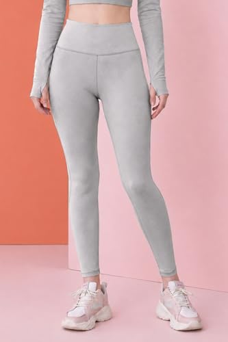 Image of KP Trendz Women's High Waist Gym Leggings with Side Pocket | Tummy Control Yoga Pants for Women | Stretchable Workout Tights for Running, Fitness, Gym & Activewear