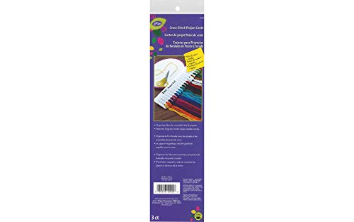 Dritz Loran Cross Stitch Project Cards 11 inch x 2 3/4 inch 3 Pack PL3P (3-Pack)