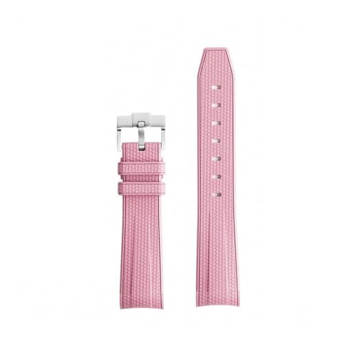 [X] VRXgbv For Swatch X Ή For Omega Ή For Moonswatch Ή XeXX`[obN 20mm 22mm Y fB[X \tg h pvoh(Pink silver)