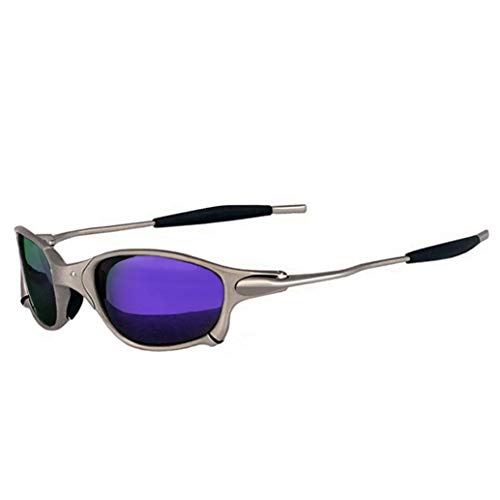 Jiggy Babe Top Sport UV400 Polarized Sunglasses Aluminum Metal Frame Riding Driving Mirror