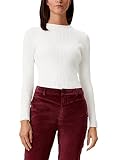 gestrickte Optik s.Oliver Damen 120.10.111.17.170.2108079 Pullover, Offwhite, 40
