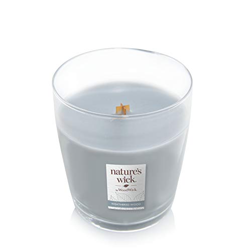 Nature's Wick Weathered Woods Scented Candle, 10 Ounces #TOP2