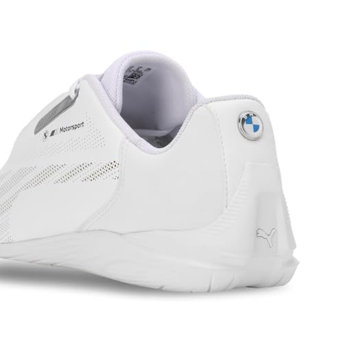 PUMA Men's BMW Motorsport Drift Cat Decima Shoes, Black-Pop Red-White, 93