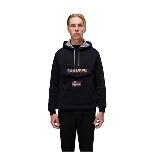 Napapijri Burgee Winter 4 Hoodie L Black