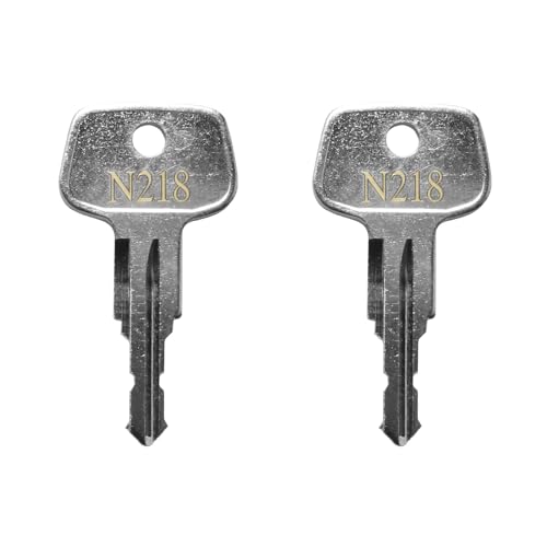 N218 Thule Car Rack Replacement Key,Errebi Thule Replacement Key for Thule Roof Racks,Carriers,Crossbars-Codes N218 [2 pcs]