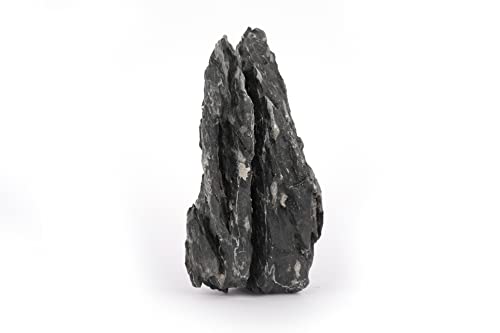 Image of LANDEN Dark SEIRYU Stones Natural Rocks (3~11 inches,11pcs) x2 40Lx 2 Cases Total 80L 37lbs for Aquarium, Paludarium, Terrariums, Landscaping Rocks, Decorative Aquarium Rocks