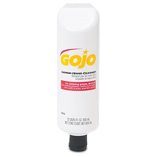 Gojo 090312 22oz Tube Lemon Creme Hand Cleaner