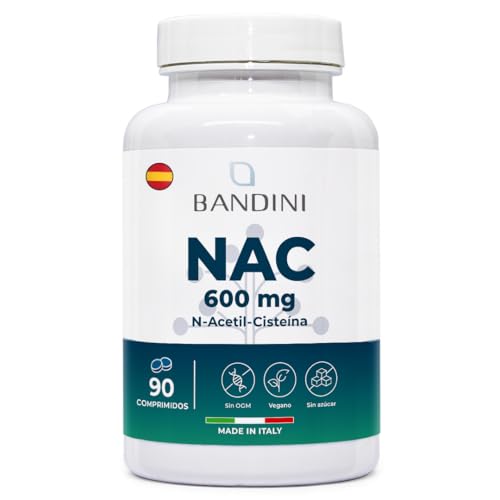 Bandini NAC N-Acetil L-Cisteína 600 mg, 90 Comprimidos