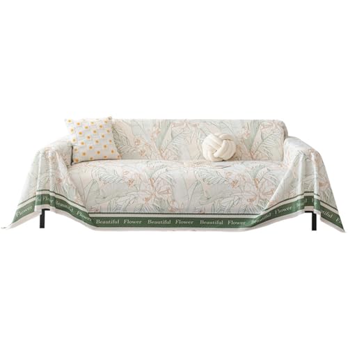 Housse de canapé 1 place couverture multifonction 180x130cm lavable