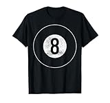 Vintage Billiards 8 Eight Ball Gift Pool T-Shirt