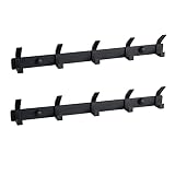 Jiafengyuan Coat Hook Coat hat Wall Hook Hanger Wall-Mounted hat Rack Heavy-Duty Hook Rack Aluminum