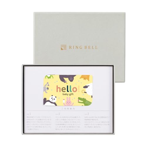 RING BELL x J[h^Cv oYjpJ^OMtg hello! baby gift ς   Mtg  j oYj J[h^Cv BOX^Cv ς񂾃R[X