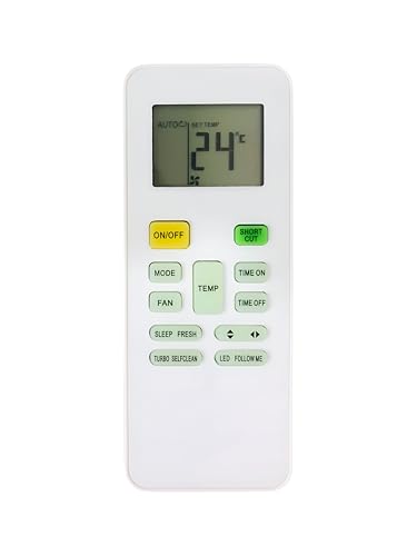 Image of Upix AC Remote No. 142 (No Backlight), Compatible /Replacement for Videocon AC Remote Control (Exactly Same Remote Will Only Work)