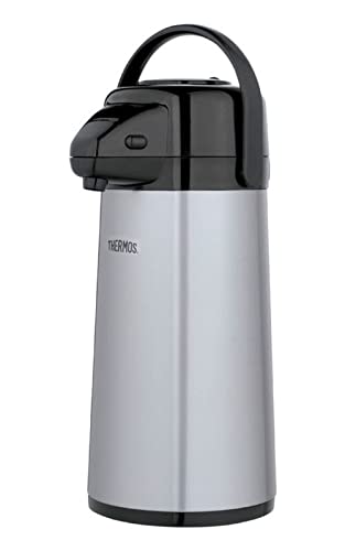 Thermos Black/Silver Stainless Steel Carafe - Total Qty: 2