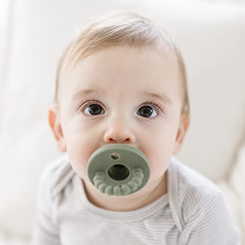 Ryan & Rose Cutie PAT Pacifier Teether (Bulb, Ivy)
