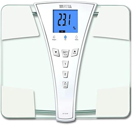 BF-684W Digital Body Fat & Body Water Scale - Multi-Frequency BIA - BMI Monitor - 440 lb Capacity - Tempered Glass Platform - Athlete & Guest Modes - Japan Technology