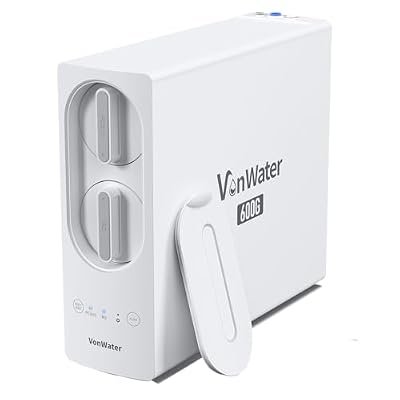VonWater 600GPD Reverse Osmosis System, 7 Stage Under Sink Tankless RO Water Filtration, 2:1 Pure to Drain, Reduce TDS, 99.99% of Contaminants, NSF/ANSI 372 Certified Drinking Water Filter System