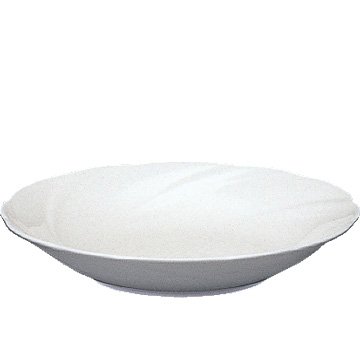 NARUMI プレート 皿 スパイラルホワイト ホワイト 19cm スープ 電子レンジ温め対応 日本製 8382-1142