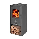1 PZ STUFA A LEGNA CAMILLA 6-8 KW Nera NextradeItalia Mod.FERX.DIAREX-VLCAM-NE