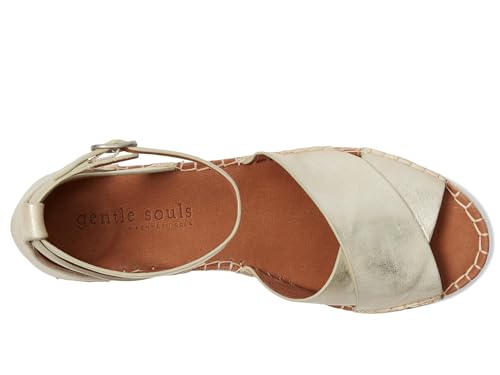 Gentle Souls by Kenneth Cole womens Charli X Band Buckle Heeled Sandal2