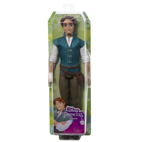 Mattel HLV98 Disney Princess Toys, Flynn Rider Fashion Doll In Signature Outfit Inspired thumb #5