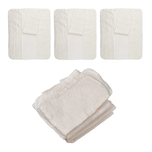 BGS Products, juego de 3 inserciones para pañales lavable para recién nacido, funda para pañales, pañal ecológico para todo en uno