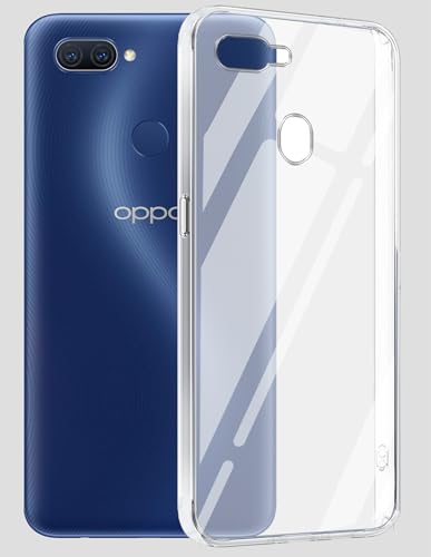 Image of Jkobi Lifetime Anti-Yellow Clear Back Cover Case for Oppo A11k (Sleek Hard Crystal | Shockproof and Camera Protection)