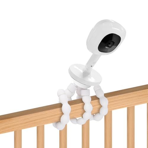 Image of Baby Monitor Mount Compatible with Nanit Pro Smart & Flex Stand Baby Monitor, Flexible Arm Monitor Mount,Baby Camera Holder Stand Without Tools