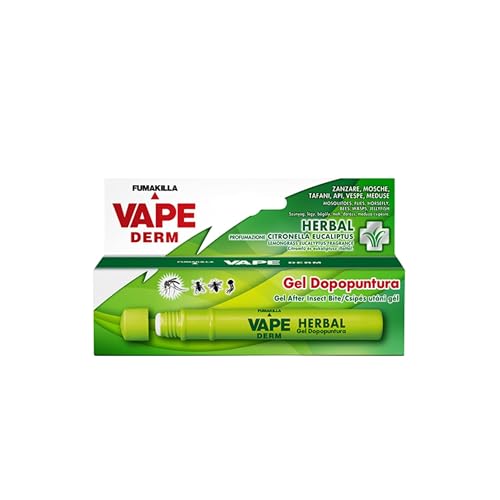 Punture di insetti: come riconoscerle, cosa fare, rimedi naturali e consigli per prevenirle 2 Vape Derm Herbal, Penna Gel Dopopuntura Zanzare,...