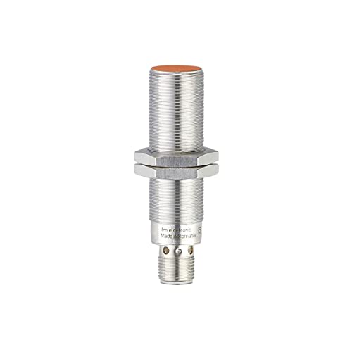 IG5905, Inductive Sensor, M18 Barrel, Flush, R: 8mm, 10-36VDC, PNP/NPN NO/NC, M12 Conn