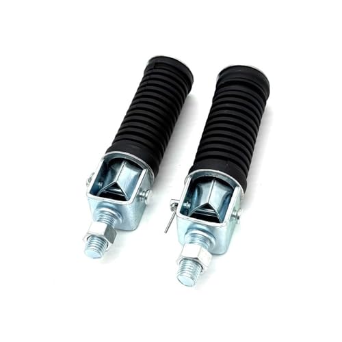 Repose-Pieds Moto 10mm Pliables Cale-Pieds Passager Arrière Quad SSV Universel