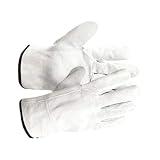 Gramigg Leder Arbeitshandschuhe Für Männer Und Frauen Bequeme Gartenarbeit Atmungsaktiv Sicherheitsarbeit Für Baumechaniker Handschuhe