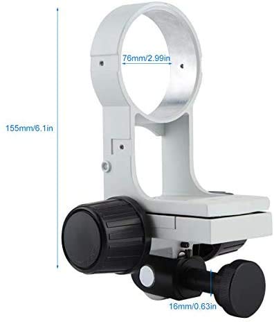 Stereo Microscope Bracket Diameter 76mm Focusing Bracket with Tail Microscopio Binocular