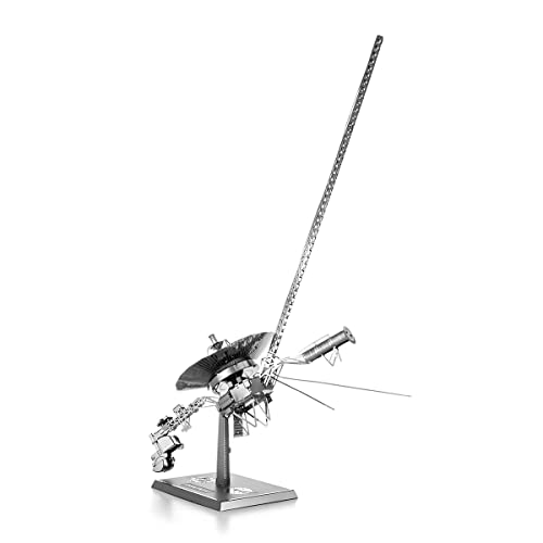 Metal Earth Voyager Spacecraft 3D Metal Model Kit Bundle with Tweezers Fascinations - Image 4