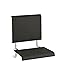 Produktbild Emco System 2 355121201 Einhaengesitz mit Kunststoffsitzflaeche, schwarz/verchromt