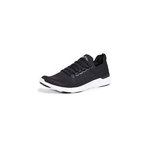 Athletic Propulsion Labs (APL) Men's Techloom Breeze Sneaker, Black/Black/White, 10 Cover