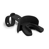 Vettex Doubleguard Mouthguard with Lip Protection, Adult - Black