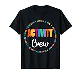 Funny Activity Director Gifts For Women & Men Unisex Adults Black Small Crew Neck Short Sleeve Classic Fit T-Shirt