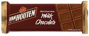 Van Houten Milk Chocolate 72g. 3pack