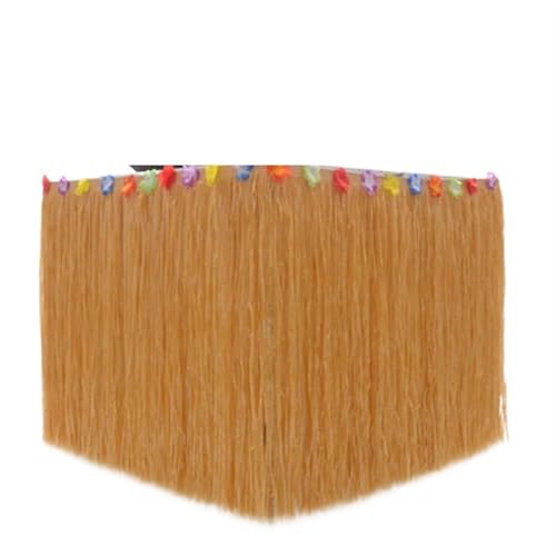 L6Nqiag Party Tischrock für Partys Gelb