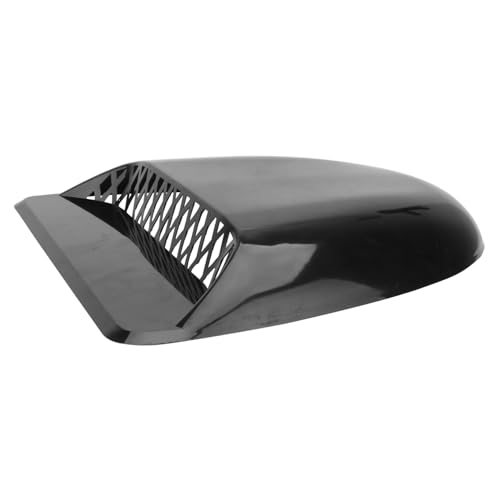 SOLUSTRE Simulated Air Flow Ornament for Cars Hood Vent Decoration Durable Car Air Outlet Sticker Decor for Engine Cover Easy to Install Adhesive