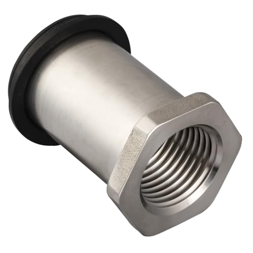 Schneider Electric Harmony XVB Indicating Blanc Conduit Adaptor for Customer Supplied Tubing | Tower Lights & Industrial Warning & Signal Light System, Adaptor, 1/2 Inch NPT