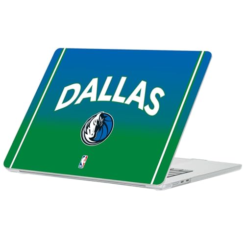 Coque MacBook Air 13.6 transparente rigide NBA Dallas Mavericks A2681 2022 2024